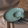 Azure Tide Shell Platter