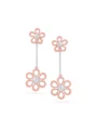 925 Silver Floral Earrings